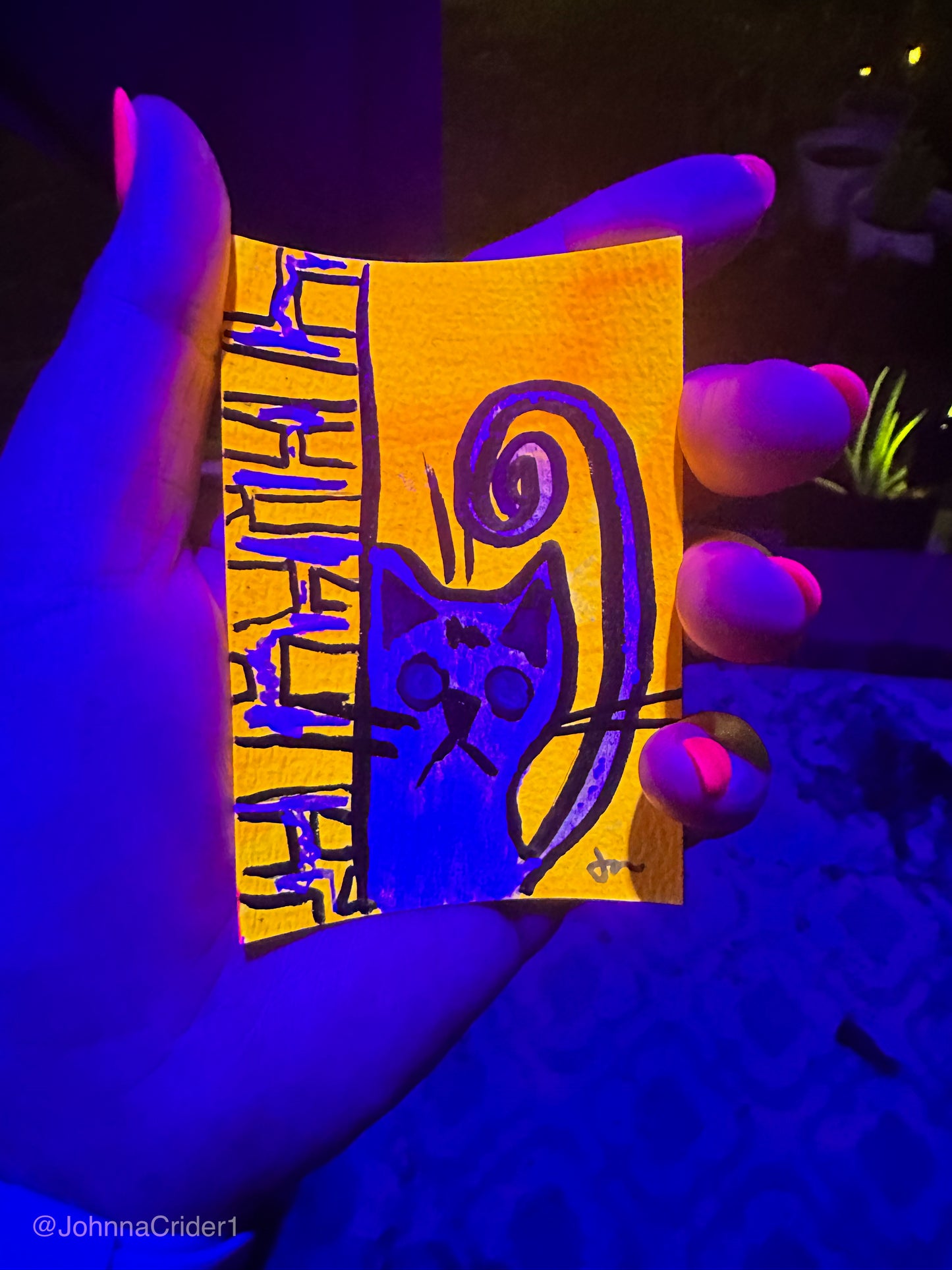 Alleyway Acrobat ACEO