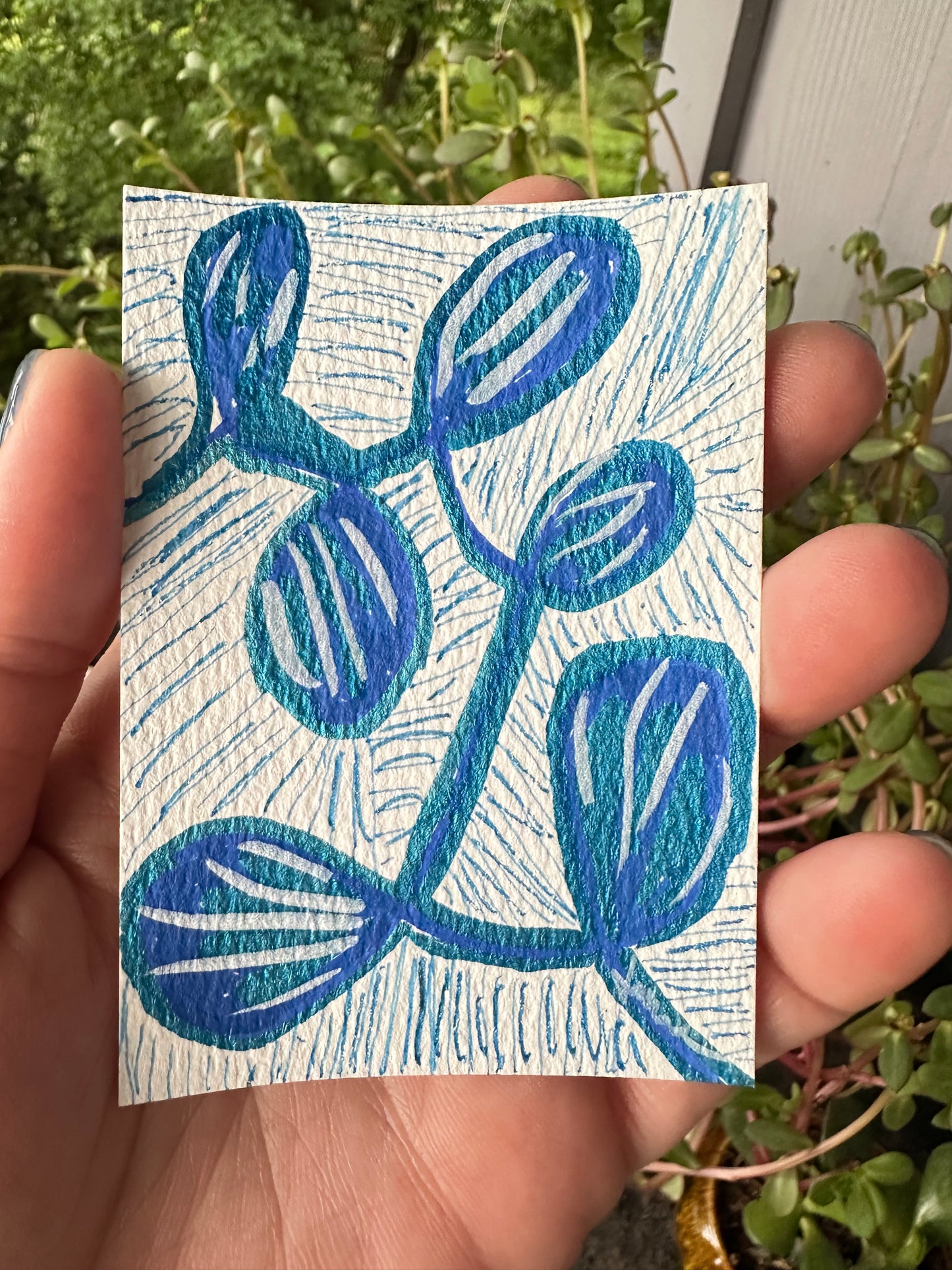 Doodle Swirls - ACEO