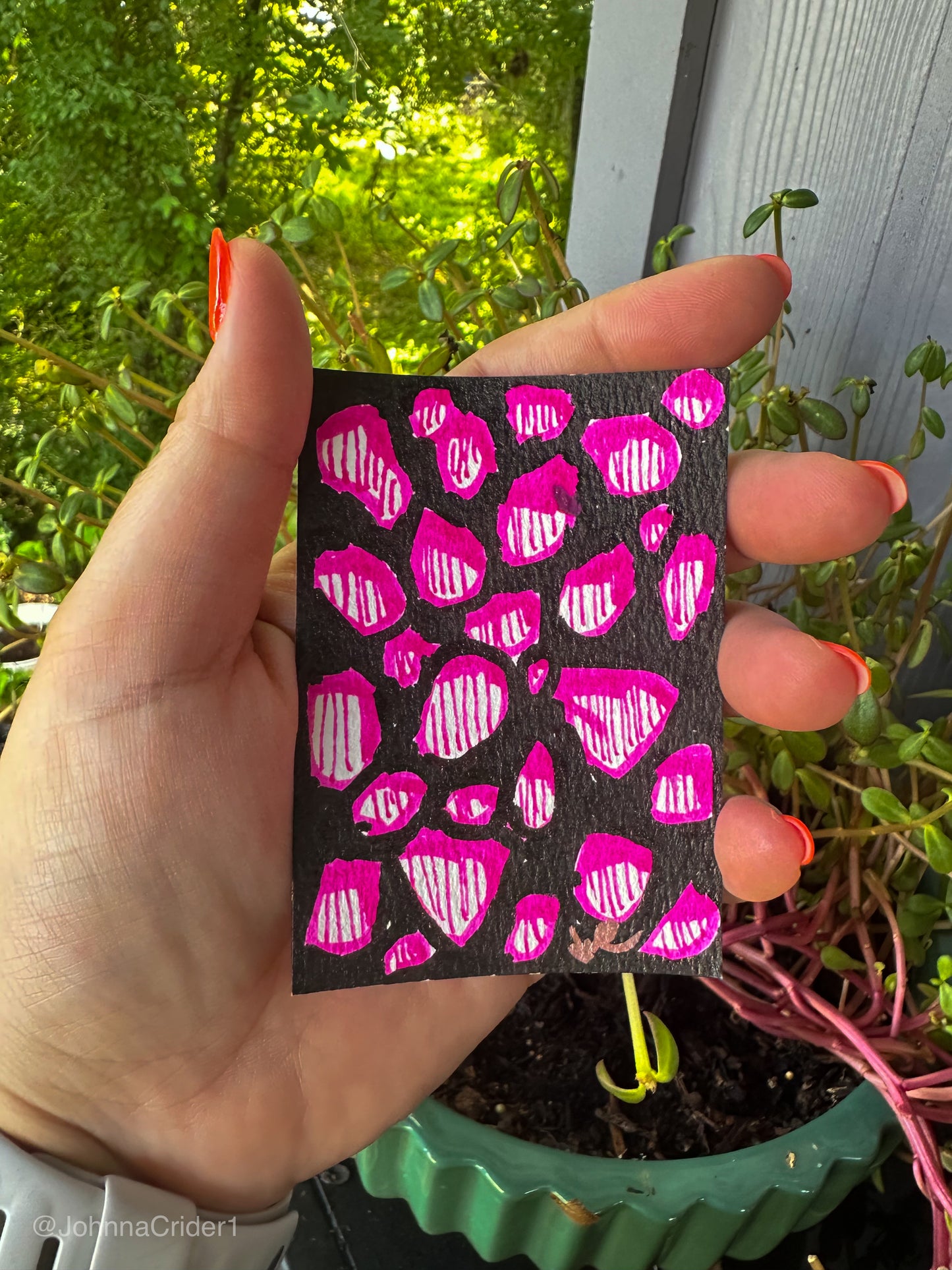 Glow Doodle ACEO