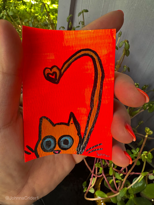 Heart String ACEO