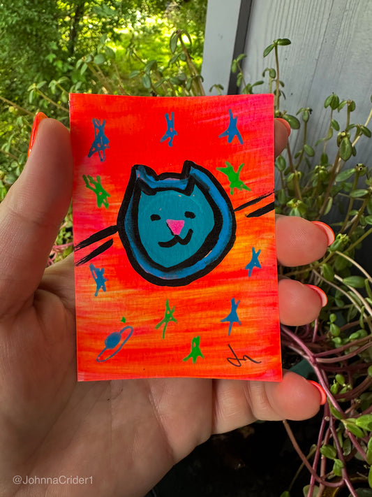 Star Kitty ACEO