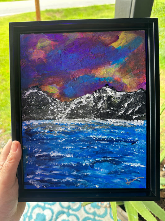 Radiant Night 8 x 10 Canvas Panel