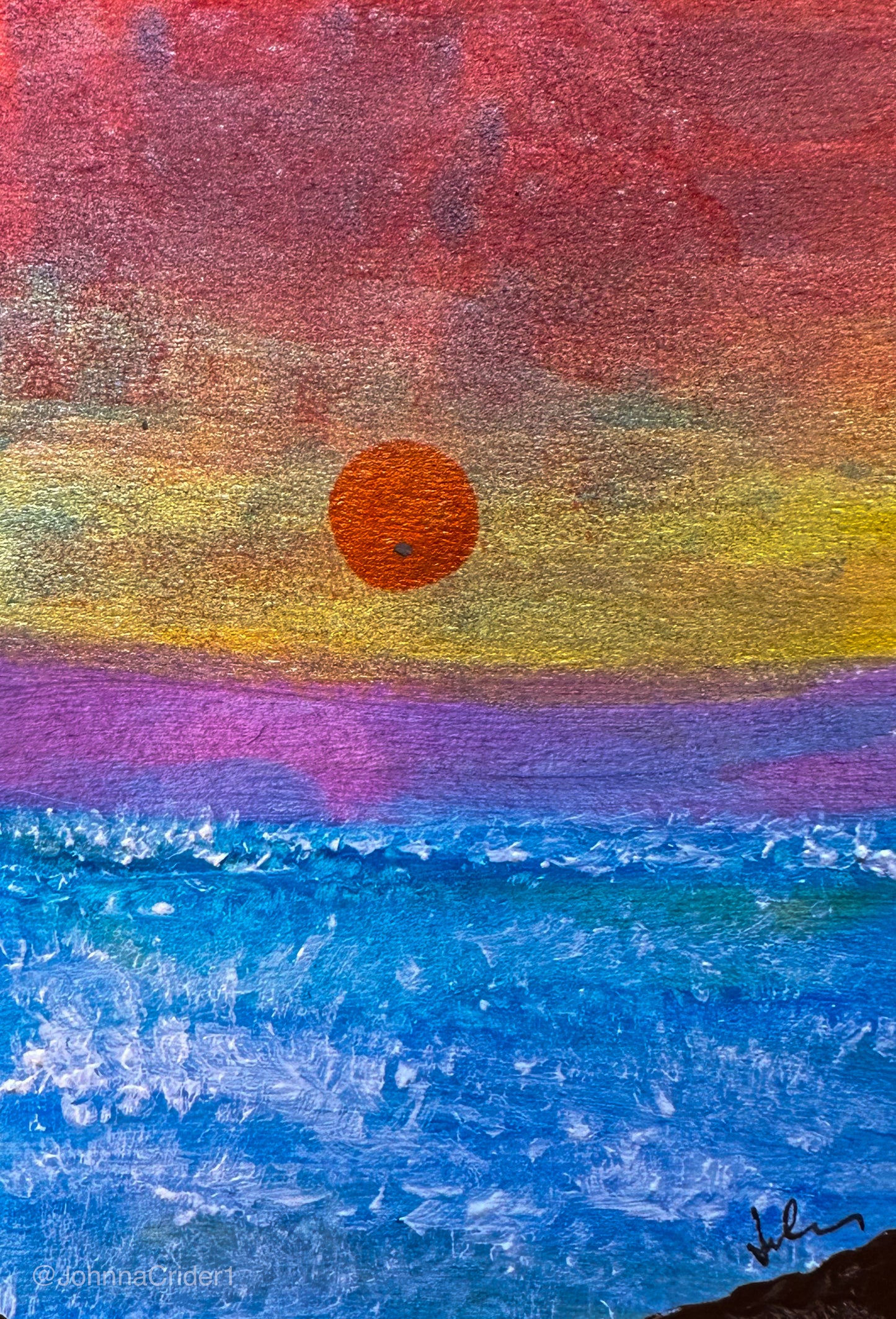 Ember Horizon - 4x6 original pairing