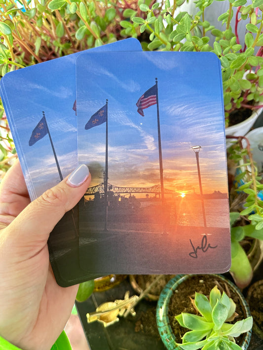 Baton Rouge Sunset signed print